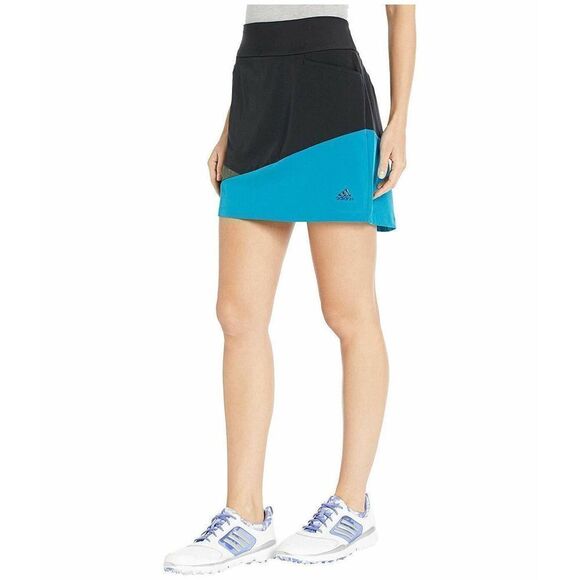 Adidas EI9702 Womens SZ XS Skort Medium Black/Gray/Teal MSRP $65 - Picture 3 of 5